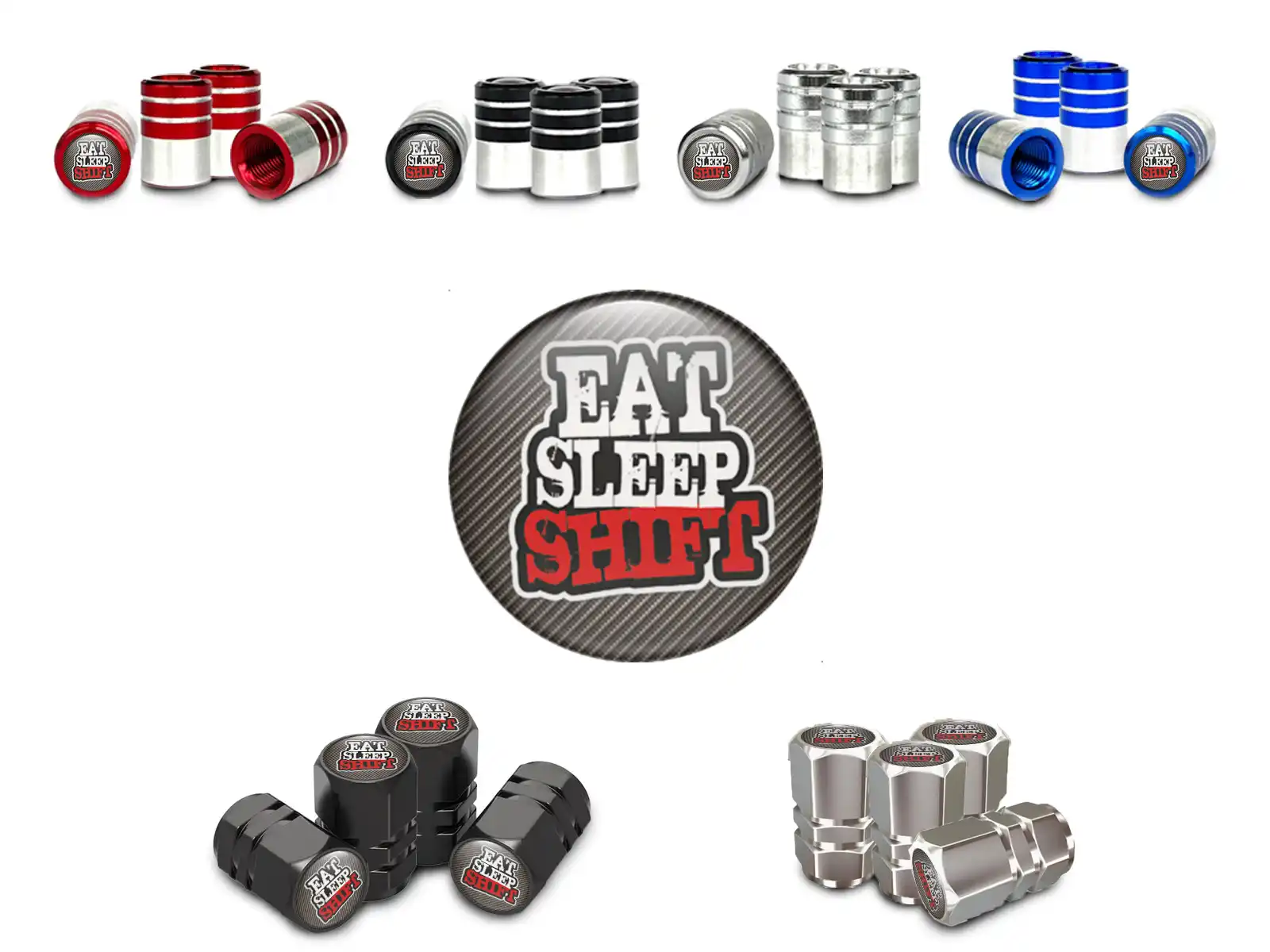 Tires Valve Caps Motorcycle Tuning Style
